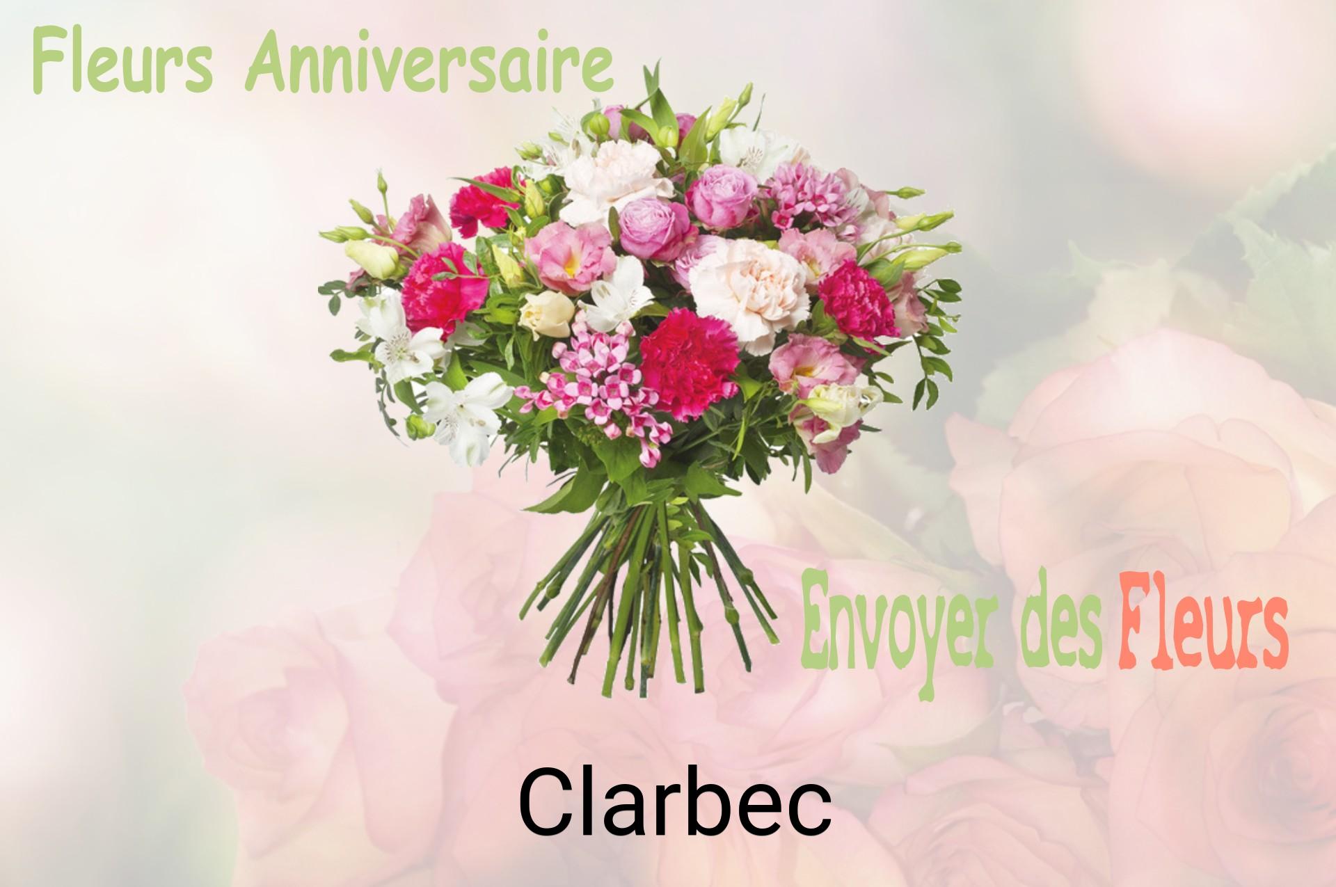 Bouquet de fleurs d’anniversaire livré à Clarbec
