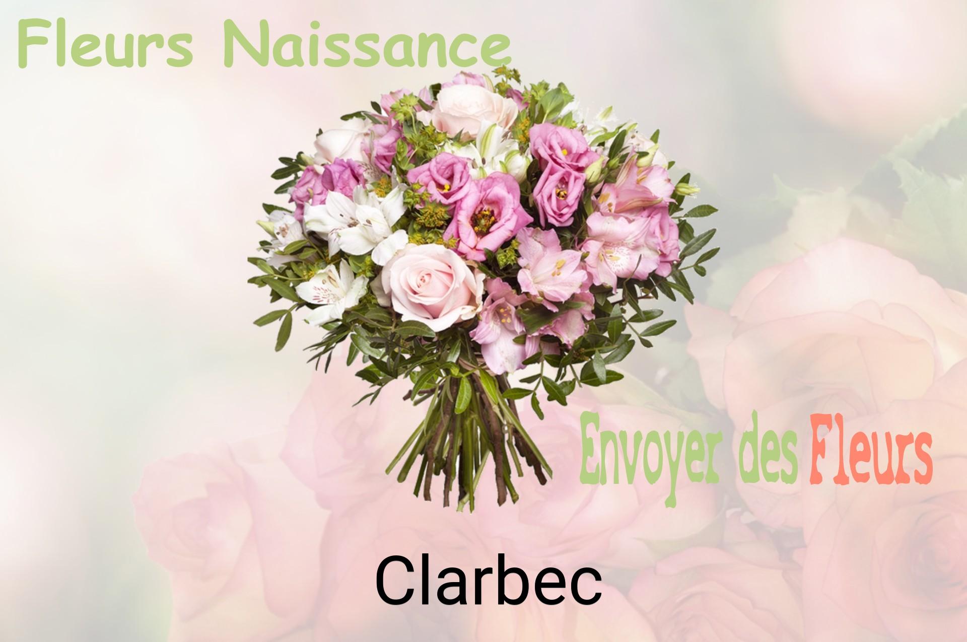 Bouquet de fleurs de naissance livré à Clarbec